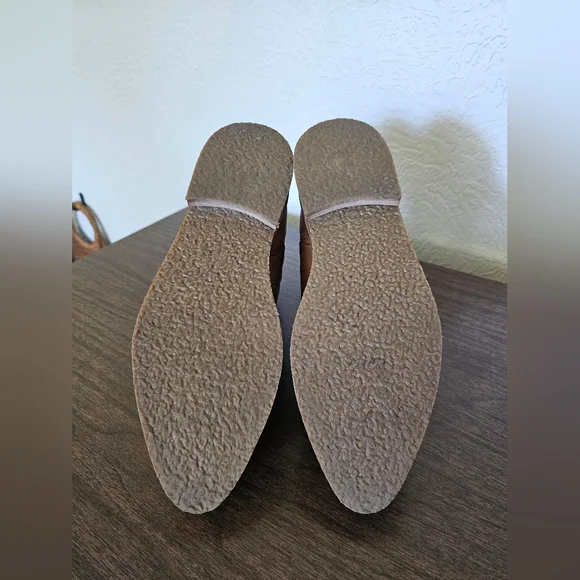 Roolee Women's Tan Leather Chelsea Boots - Picture 7 of 8